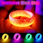Glows Cracks Rings Shining Luminous Glow Ring