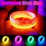 Glows Cracks Rings Shining Luminous Glow Ring