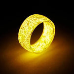 Glows Cracks Rings Shining Luminous Glow Ring