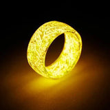 Glows Cracks Rings Shining Luminous Glow Ring