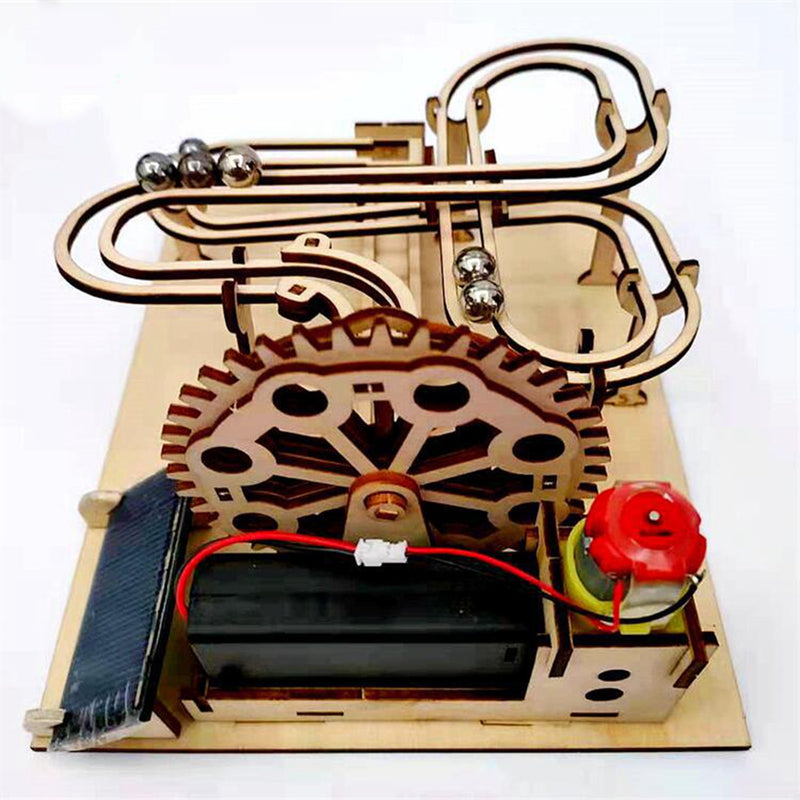 Wooden Engineering Transmission Assembly Model