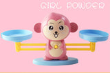 Monkey Digital Maths Balance Scale Toy