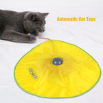 4 Speeds Electric Cat Toy Plate Interactive Pet Toy