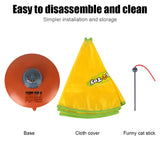 4 Speeds Electric Cat Toy Plate Interactive Pet Toy