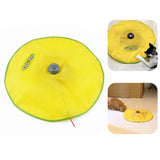 4 Speeds Electric Cat Toy Plate Interactive Pet Toy