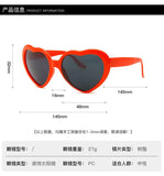 Love Heart Shaped Effects Glasses