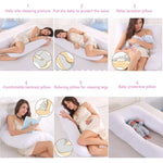 130*70cm Sleeping Waist Pillow for Pregnant Women
