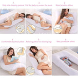 130*70cm Sleeping Waist Pillow for Pregnant Women
