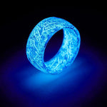 Glows Cracks Rings Shining Luminous Glow Ring