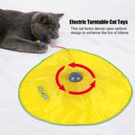4 Speeds Electric Cat Toy Plate Interactive Pet Toy