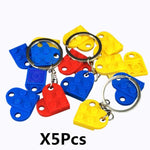 Key Ring Heart Blocks Building Blocks Accessories Keychain