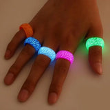 Glows Cracks Rings Shining Luminous Glow Ring