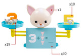Monkey Digital Maths Balance Scale Toy