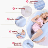 130*70cm Sleeping Waist Pillow for Pregnant Women