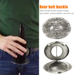 Portable Metal Belt Bottle Holder Beer