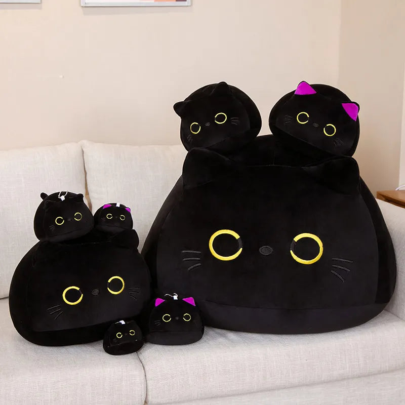 NEW Black Cat Plush Toy