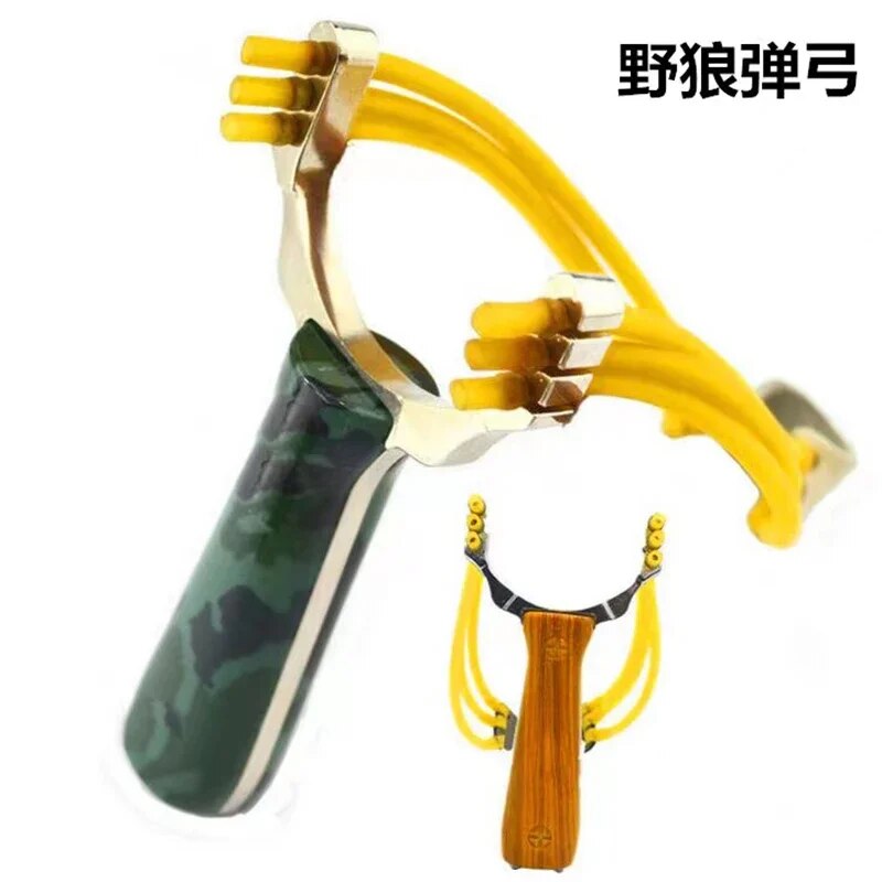 Professional Outdoor Shooting Hunting Slingsshot Aluminum Alloy Card Ball toy