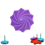 Fidget Star 3D Printed with Handles Fractal Fidget