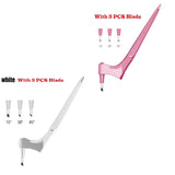 1Pc Craft Cutting Tools 3Pcs 360-Degree Rotating Carbon Steel Replacement Blade