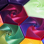 3D Printing Fractal Irritable Hexagon Toy