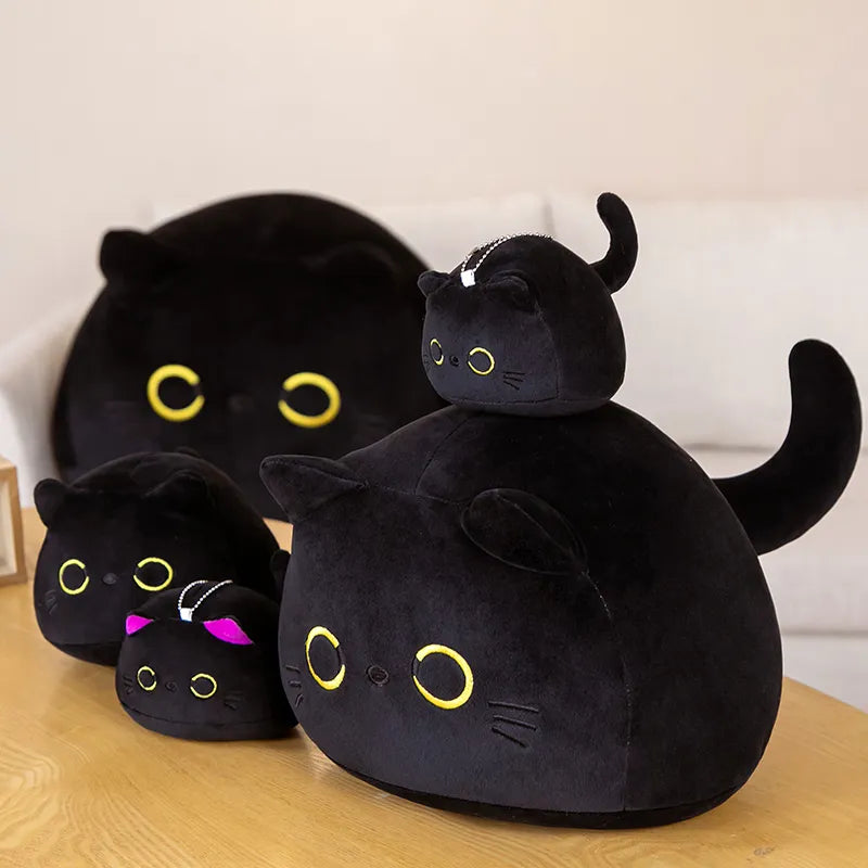 NEW Black Cat Plush Toy