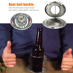 Portable Metal Belt Bottle Holder Beer