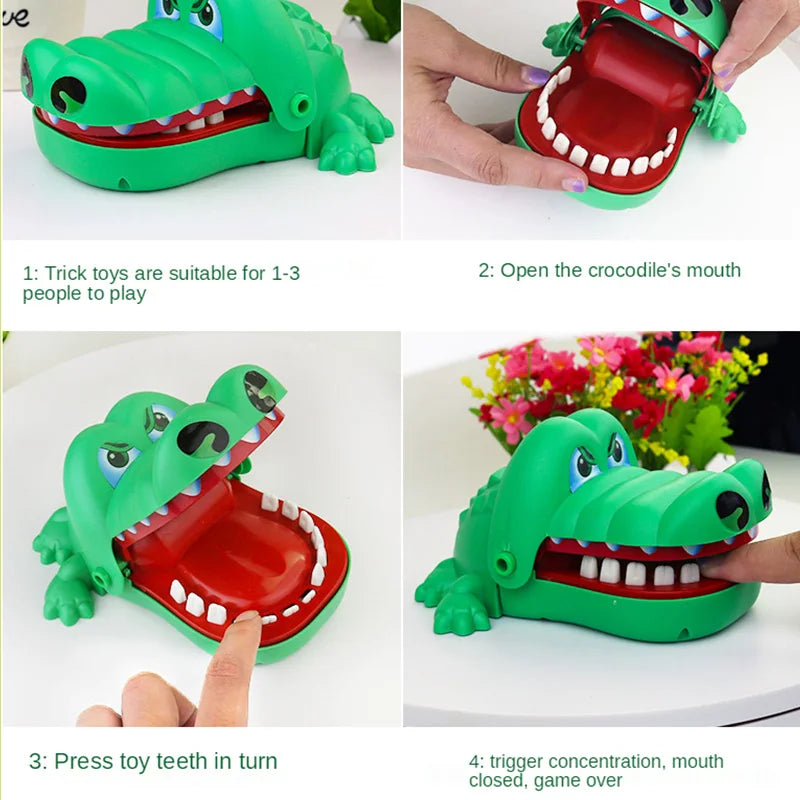 Hand-biting Crocodile Scary Toy