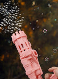 10 Hole Electric Gatling Bubble Machine Toys