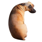 Hound Plush Creative Cushion 3D Dog Pillow Office