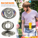 Portable Metal Belt Bottle Holder Beer