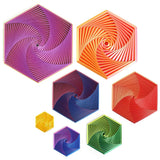 3D Printing Fractal Irritable Hexagon Toy