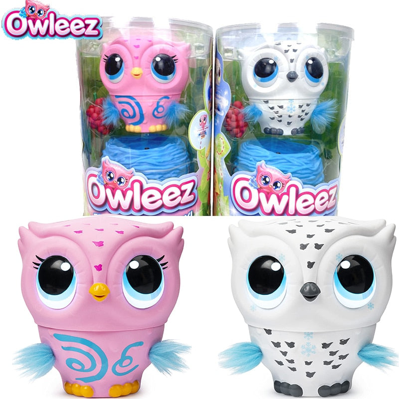 Owleez Flying Baby Owl Interactive Toys for Kids with Lights & Sounds