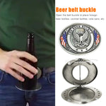 Portable Metal Belt Bottle Holder Beer