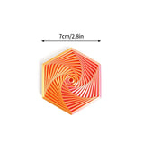 3D Printing Fractal Irritable Hexagon Toy