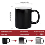 Hidden Message Text - Heat Sensitive Color Changing mug