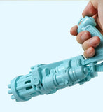 10 Hole Electric Gatling Bubble Machine Toys