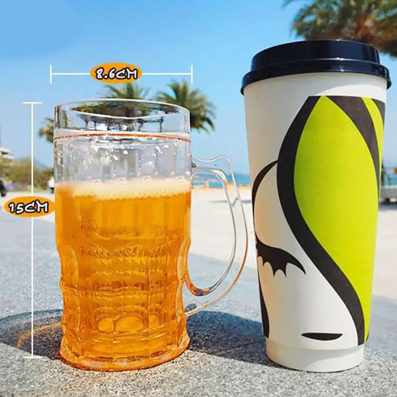 450ml Creative Cool Double Beer Glass