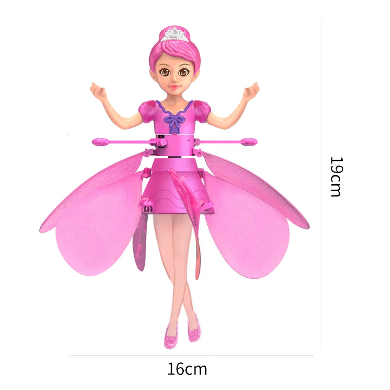 Frozen Princess Inductive Flying Doll Toy