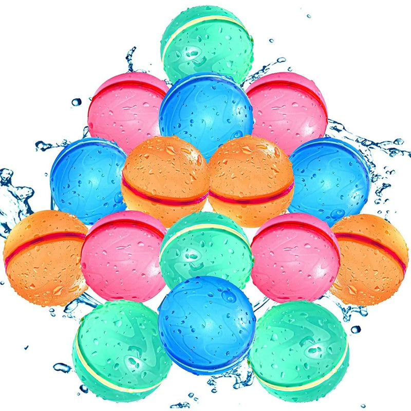 Water Balloon Quick Fill Self Sealing Water Bomb Splash Balls for Kids Swimming Pool