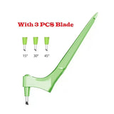 1Pc Craft Cutting Tools 3Pcs 360-Degree Rotating Carbon Steel Replacement Blade