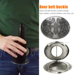 Portable Metal Belt Bottle Holder Beer