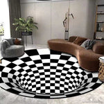 3D CARPET ROUND FLOORMAT