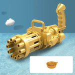 10 Hole Electric Gatling Bubble Machine Toys