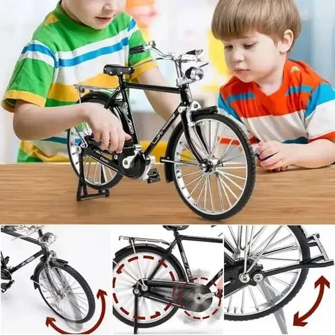 Mini Bicycle Model Scale DIY Kit