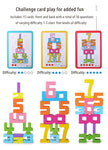 Wooden educational digital blocks