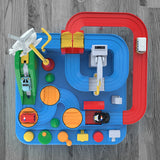 Racing Rail Car Model Educational Toy