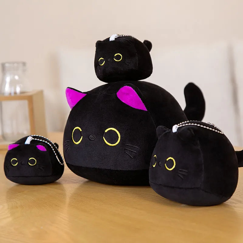 NEW Black Cat Plush Toy