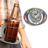 Portable Metal Belt Bottle Holder Beer