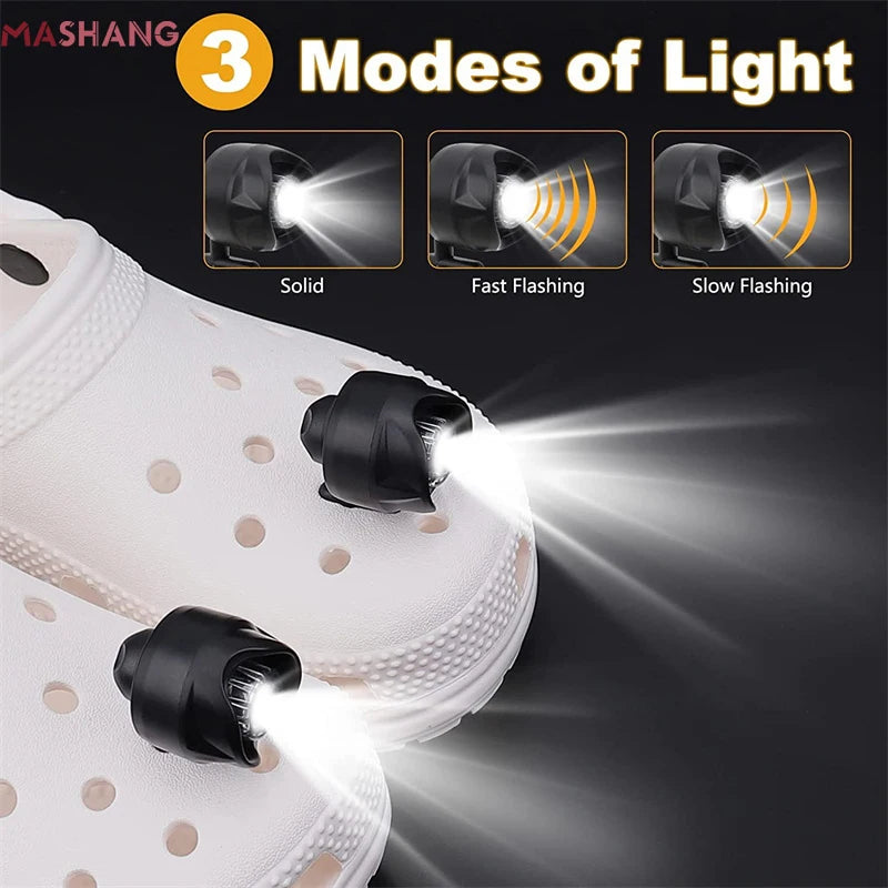 Croc Lights for Shoes Rechargeable