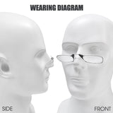 Nose Clip Reading Glasses